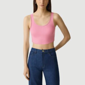 Summer Retro Backless Short Camisole
