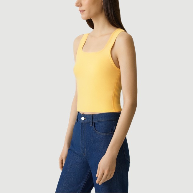 Retro style open back knitted vest - Image 4