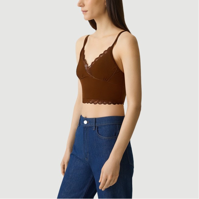 Quick-drying seamless V-neck sports camisole - Image 4