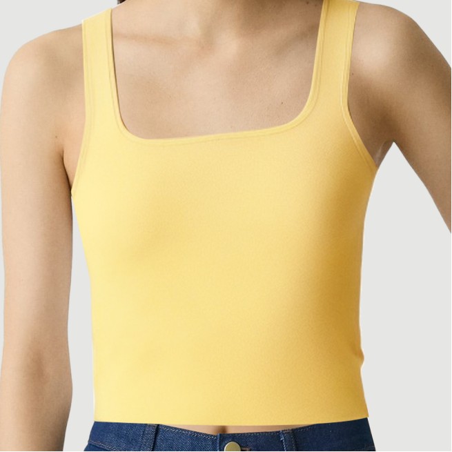 Retro style open back knitted vest - Image 8