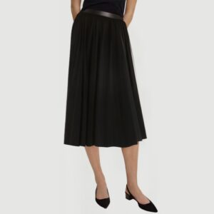 Casual breathable polyester A-line skirt