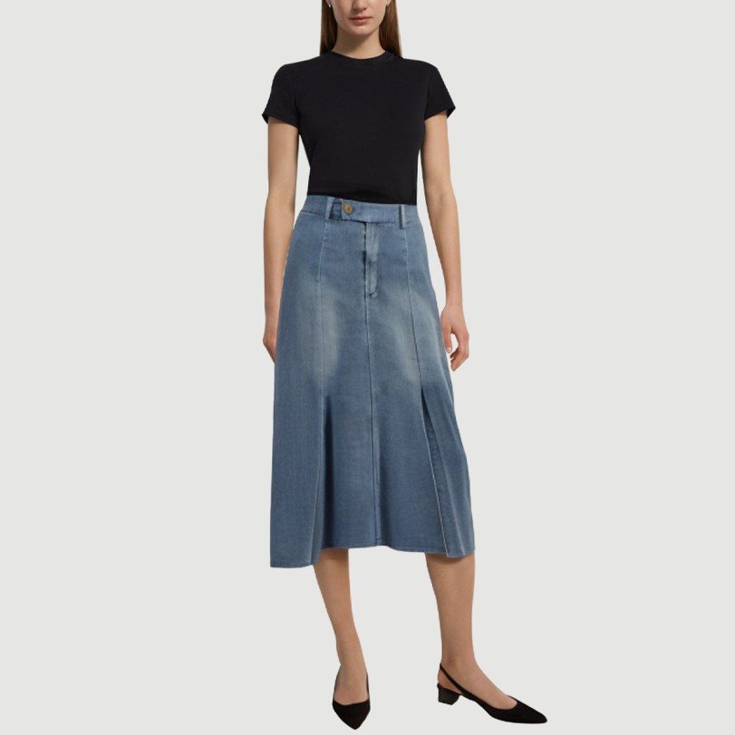 Mermaid Slit High Sexy Denim Skirt - Image 5