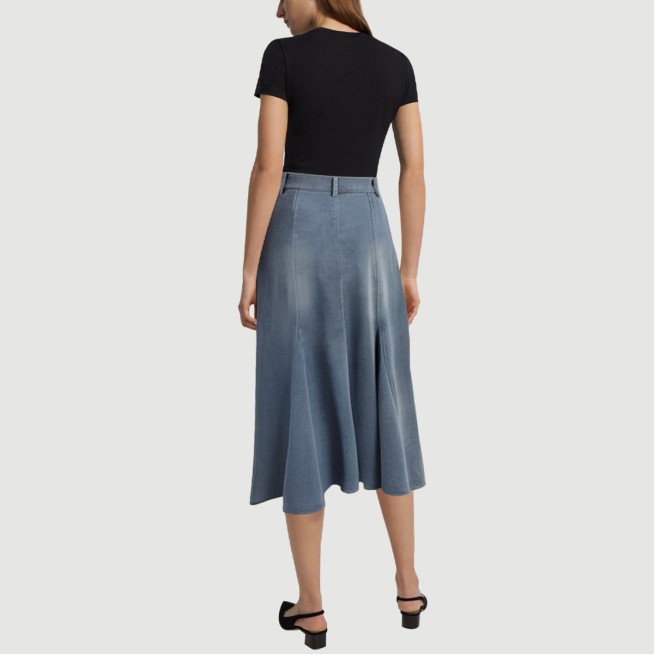 Mermaid Slit High Sexy Denim Skirt - Image 4