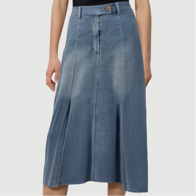 Mermaid Slit High Sexy Denim Skirt - Image 8