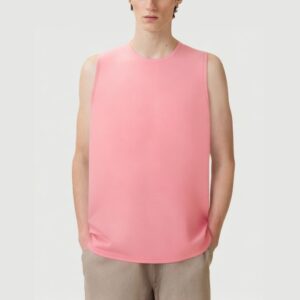 Men's round neck sleeveless sports vest