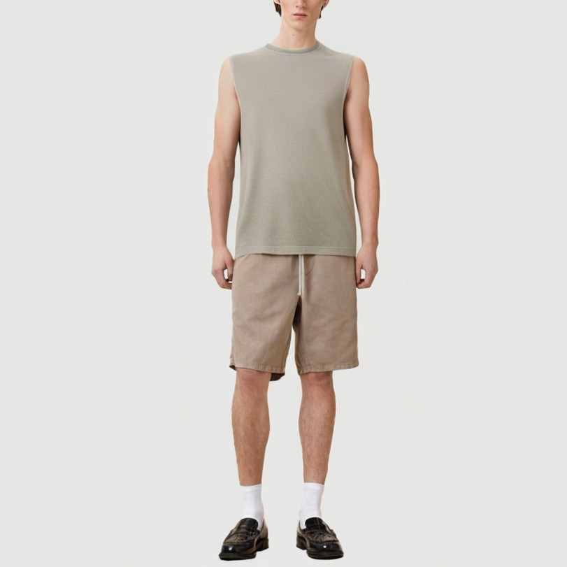 Breathable Lightweight Acid Wash Men's Vest - Image 7