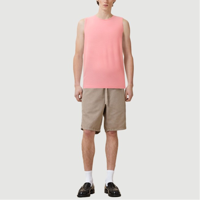 Men's round neck sleeveless sports vest - Image 8