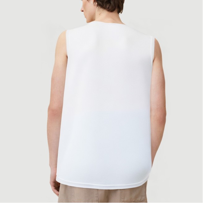 Leopard print breathable knitted vest - Image 4