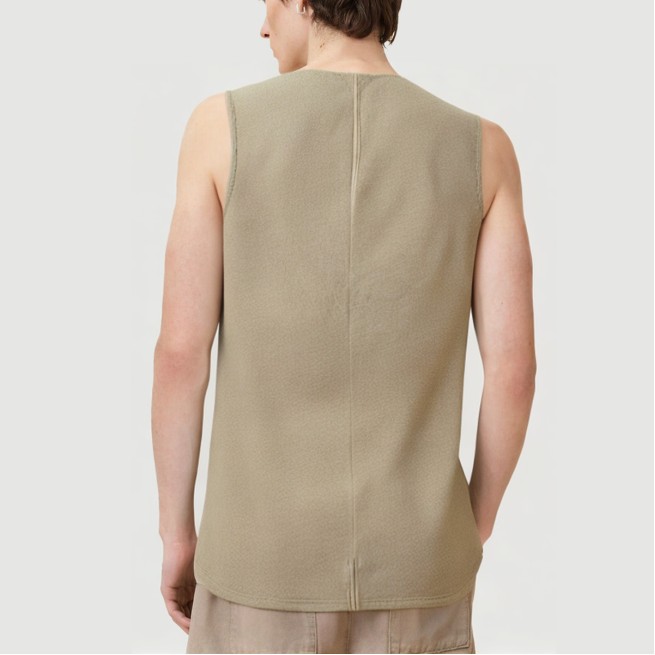 Lightweight and eco-friendly men's fitness vest - Image 4