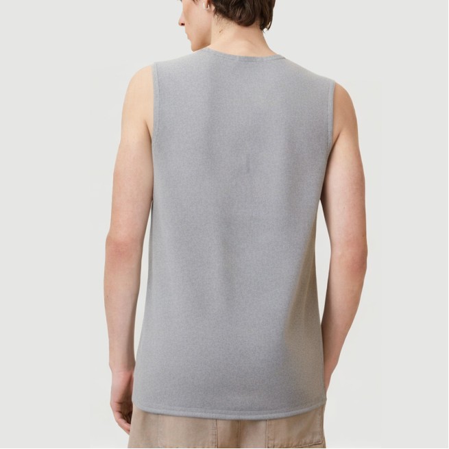 Washed cotton street style vest - Image 4