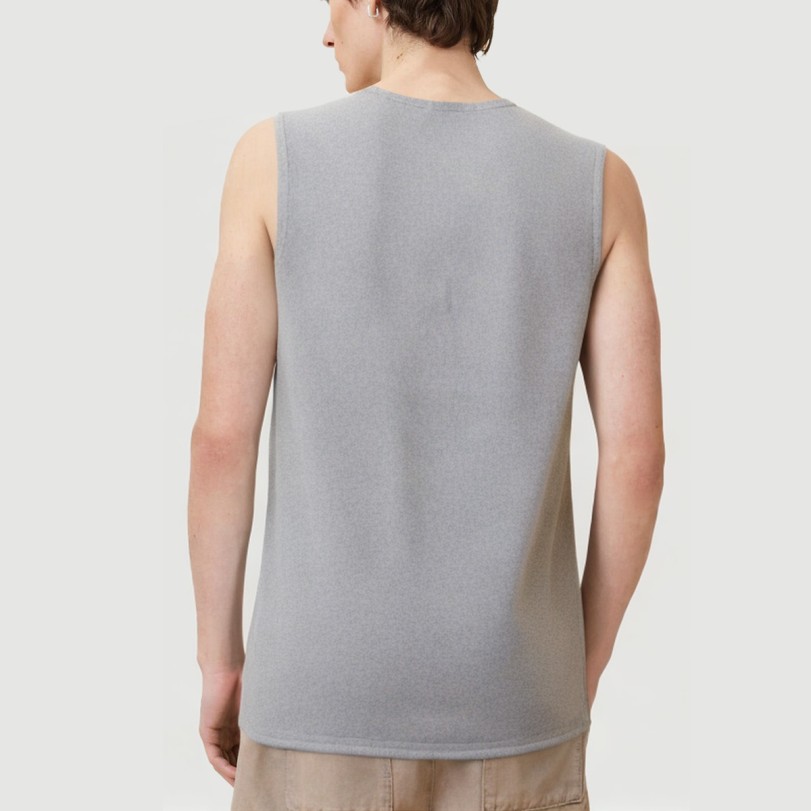 Washed cotton street style vest - Image 3