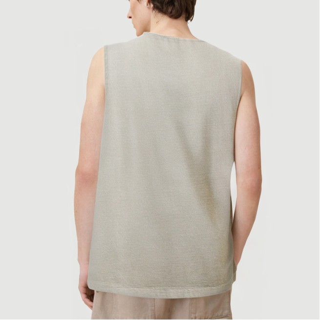 Breathable Lightweight Acid Wash Men's Vest - Image 4