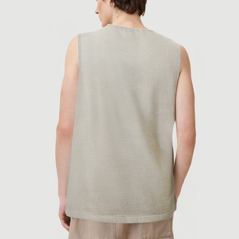 Breathable Lightweight Acid Wash Men's Vest - Image 3