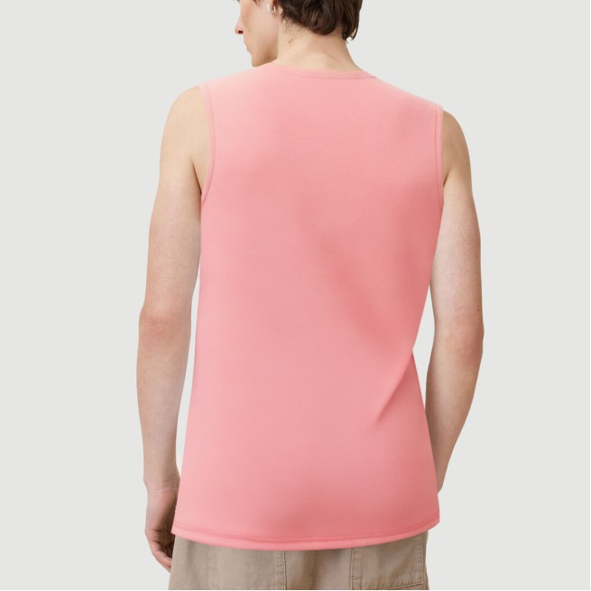 Men's round neck sleeveless sports vest - Image 4