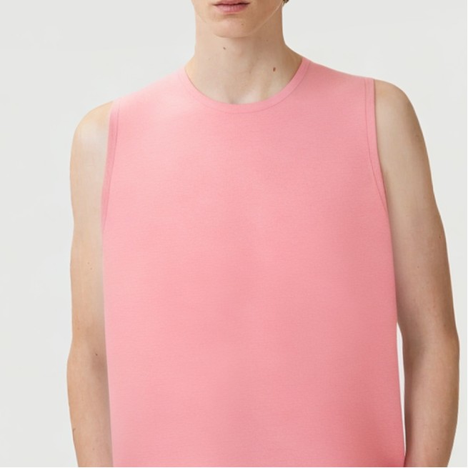 Men's round neck sleeveless sports vest - Image 6