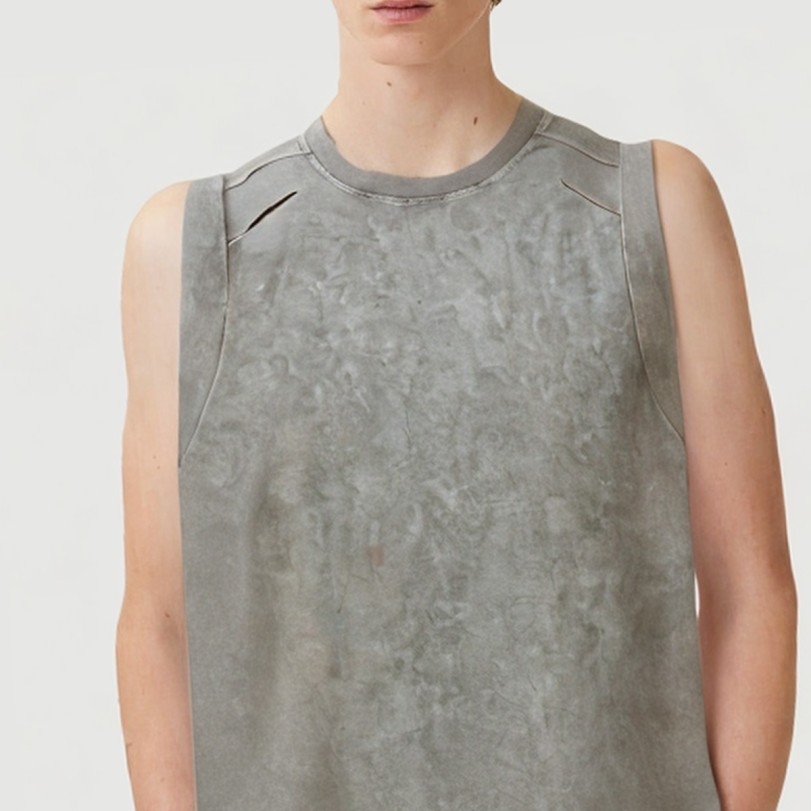 Casual sports style batik vest - Image 5