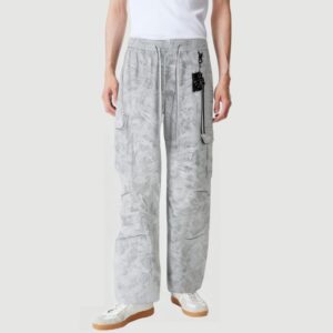 Loose draped wide-leg casual pants