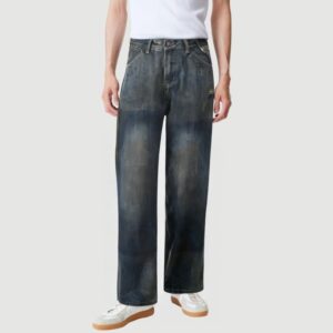 Trendy wide-leg adjustable trousers