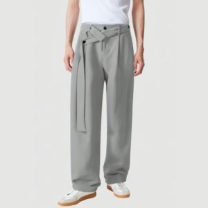 Vintage high-quality wide-leg trousers