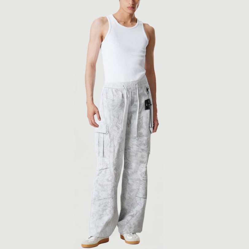 Loose draped wide-leg casual pants - Image 5