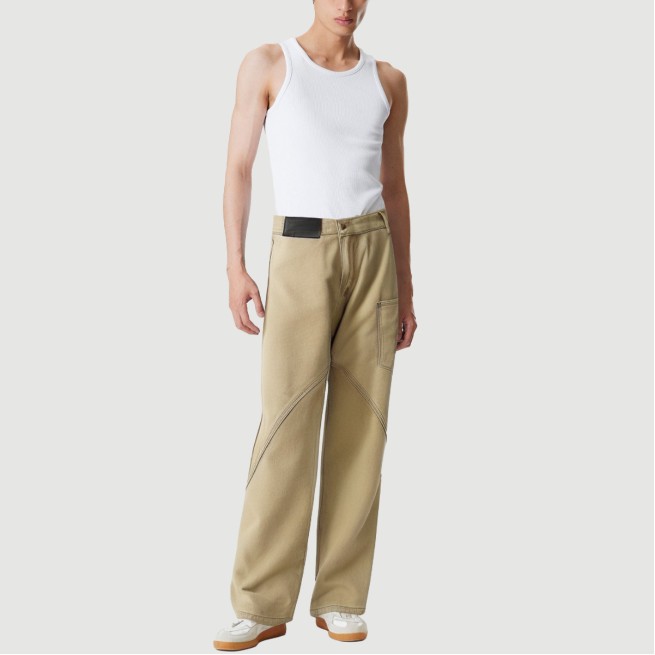 Men's Fashion Elastic Waist Drawstring Casual Pants - Image 6