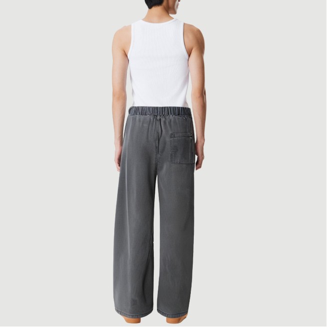 Colorful buckle closure wide-leg trousers - Image 4