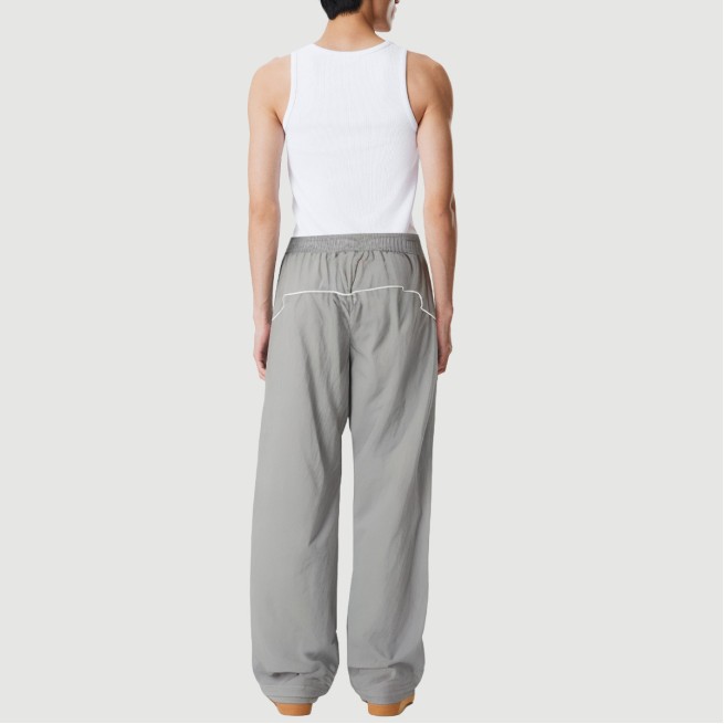 Loose drawstring elastic waist pants - Image 4