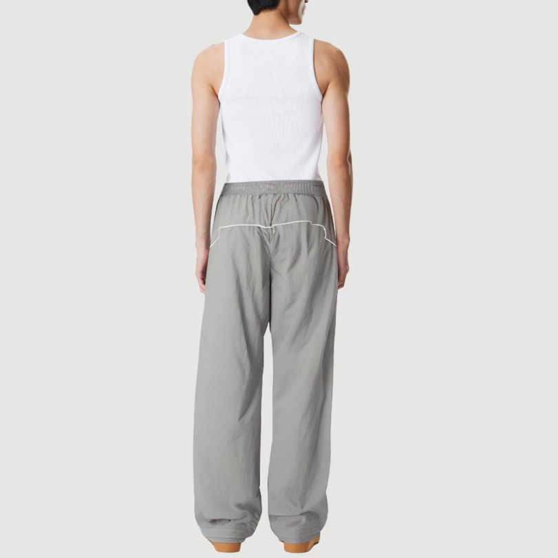Loose drawstring elastic waist pants - Image 3