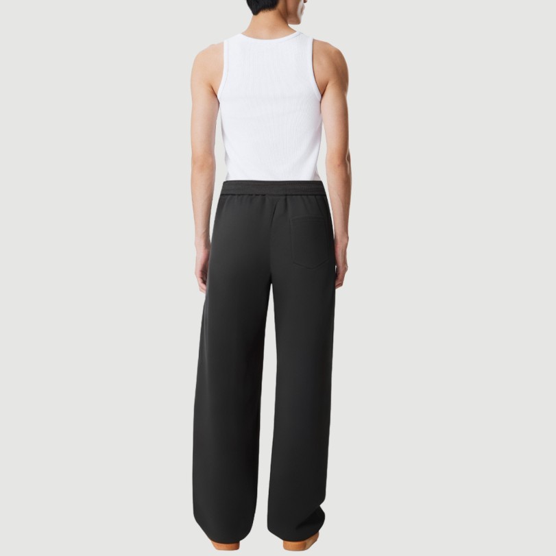 Straight-leg drawstring zipper fashion sports pants - Image 3