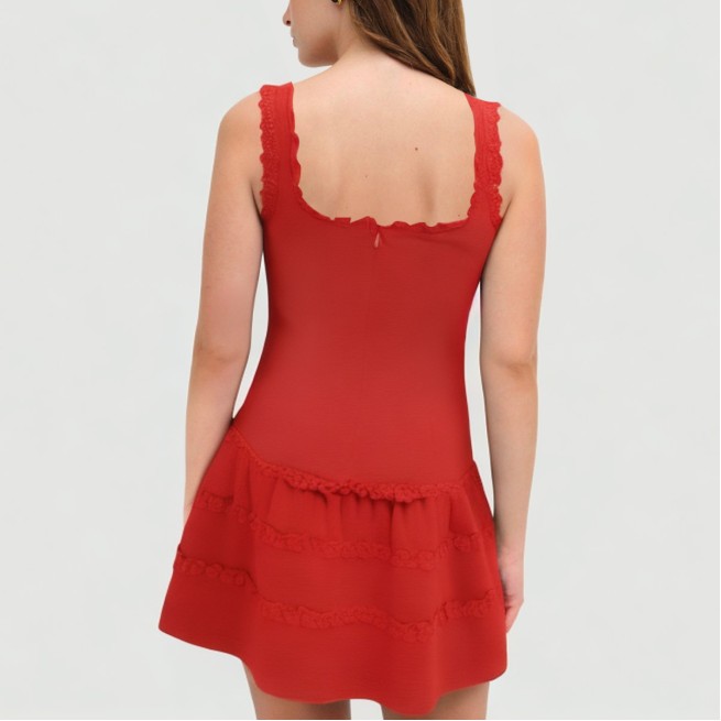 Collarless sleeveless breathable casual dress - Image 4