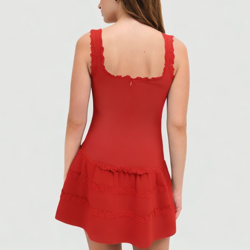 Collarless sleeveless breathable casual dress - Image 3