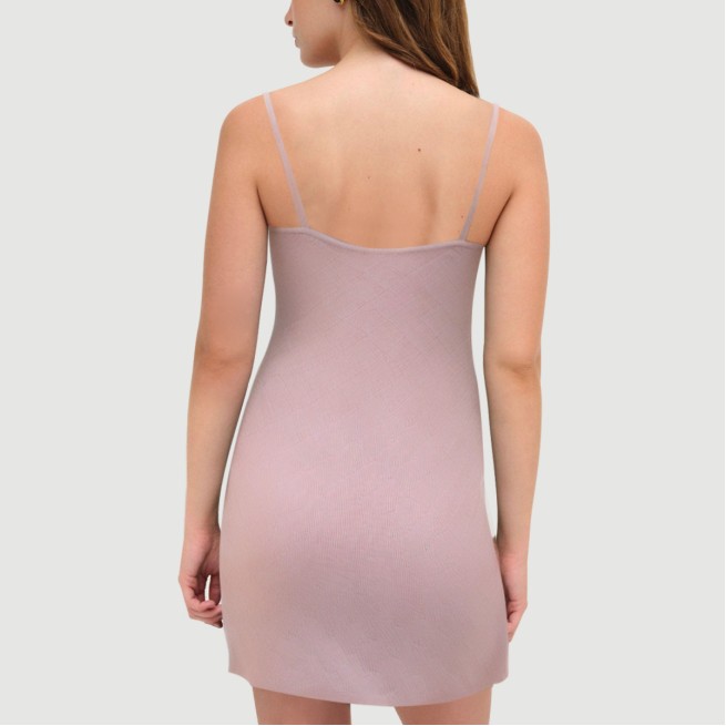 Sexy sleeveless slim-fit single-breasted dress - Image 4