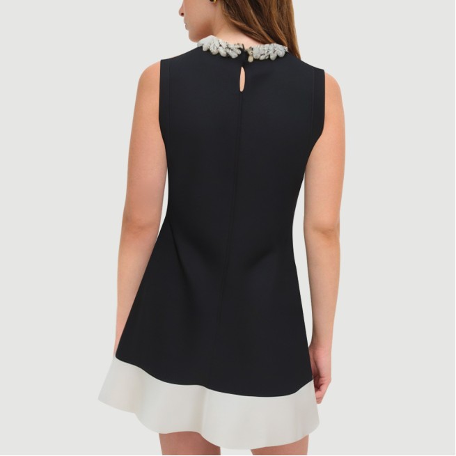 Summer Beaded Ruffle Hem Dress - Image 4