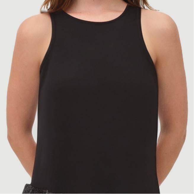 Black Sequined Sailor Crew Neck Dress - Image 8