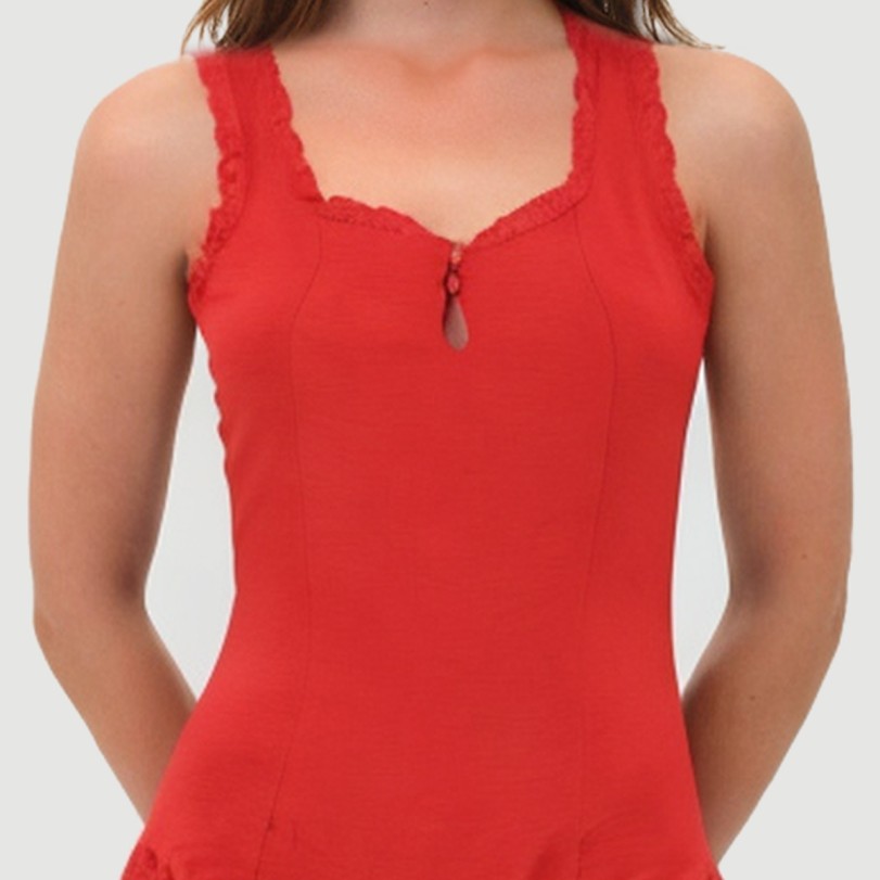 Collarless sleeveless breathable casual dress - Image 7